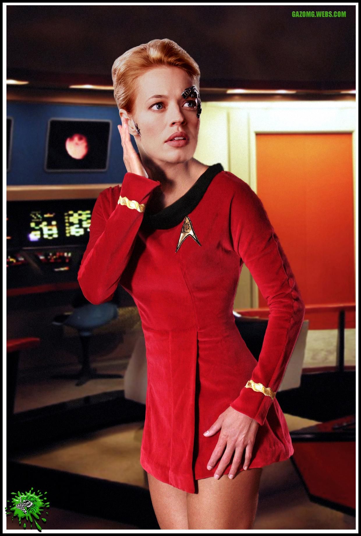 Jeri Ryan as a Red Shirt